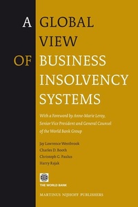 Abbildung von: A Global View of Business Insolvency Systems - Martinus Nijhoff