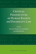 Cover: Critical Perspectives on Human Rights and Disability Law - Martinus Nijhoff