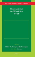 Cover: Church and State in Old and New Worlds - Brill