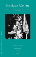 Cover: Hamidian Palestine - Brill