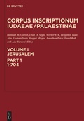 Cover: Jerusalem: 1-704 - De Gruyter