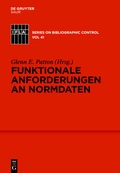 Cover: Funktionale Anforderungen an Normdaten - De Gruyter Saur