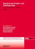 Cover: Deutsch als Fremd- und Zweitsprache. 2. Halbband - De Gruyter Mouton