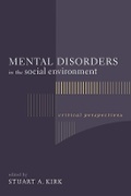 Cover: Mental Disorders in the Social Environment - Columbia University Press