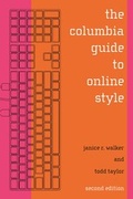 Cover: The Columbia Guide to Online Style - Columbia University Press