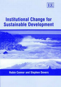 Enlarge image Cover: Institutional Change for Sustainable Development - Edward Elgar Publishing