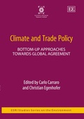 Cover: Climate and Trade Policy - Edward Elgar Publishing