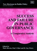 Cover: Success and Failure in Public Governance - Edward Elgar Publishing