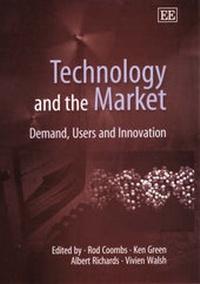 Enlarge image Cover: Technology and the Market - Edward Elgar Publishing