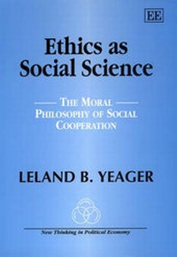 Enlarge image Cover: Ethics as Social Science - Edward Elgar Publishing