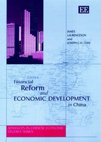 Enlarge image Cover: Financial Reform and Economic Development in China - Edward Elgar Publishing