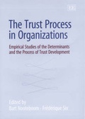 Cover: The Trust Process in Organizations - Edward Elgar Publishing