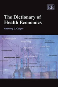 Abbildung von: The Dictionary of Health Economics - Edward Elgar Publishing