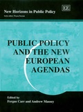 Cover: Public Policy and the New European Agendas - Edward Elgar Publishing