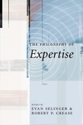 Cover: The Philosophy of Expertise - Columbia University Press