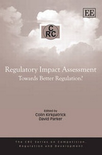 Enlarge image Cover: Regulatory Impact Assessment - Edward Elgar Publishing