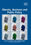 Cover: Obesity, Business and Public Policy - Edward Elgar Publishing