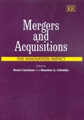 Cover: Mergers and Acquisitions - Edward Elgar Publishing