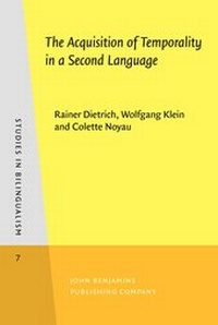 Abbildung von: The Acquisition of Temporality in a Second Language - John Benjamins Publishing Co
