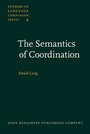 Cover: The Semantics of Coordination - John Benjamins Publishing Co