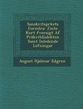 Cover: Sanskritspr?kets Forml?ra - Saraswati Press
