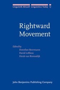 Enlarge image Cover: Rightward Movement - John Benjamins Publishing Co