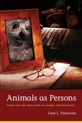 Cover: Animals as Persons - Columbia University Press