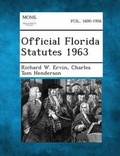 Cover: Official Florida Statutes 1963 - Gale, Making of Modern Law