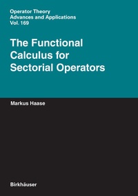 Enlarge image Cover: The Functional Calculus for Sectorial Operators - Birkhäuser
