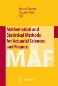 Cover: Mathematical and Statistical Methods for Actuarial Sciences and Finance - Springer