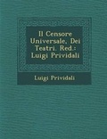 Cover: Il Censore Universale, Dei Teatri. Red. - Saraswati Press
