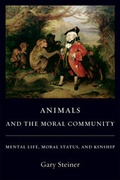 Cover: Animals and the Moral Community - Columbia University Press