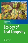 Cover: Ecology of Leaf Longevity - Springer