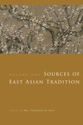 Cover: Sources of East Asian Tradition - Columbia University Press