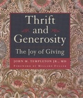 Cover: Thrift & Generosity - Templeton Foundation Press,U.S.