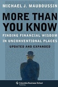 Cover: More Than You Know - Columbia University Press