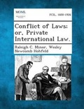 Cover: Conflict of Laws; Or, Private International Law. - Gale, Making of Modern Law