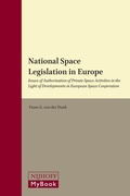 Cover: National Space Legislation in Europe - Martinus Nijhoff