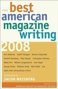 Cover: The Best American Magazine Writing 2008 - Columbia University Press