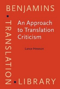 Enlarge image Cover: An Approach to Translation Criticism - John Benjamins Publishing Co