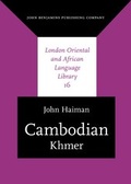 Cover: Cambodian - John Benjamins Publishing Co