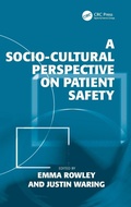 Cover: A Socio-cultural Perspective on Patient Safety - Ashgate Publishing Limited