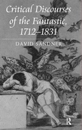 Cover: Critical Discourses of the Fantastic, 1712-1831 - Routledge