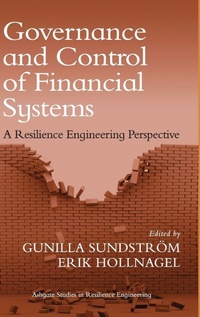 Enlarge image Cover: Governance and Control of Financial Systems - Ashgate Publishing Limited