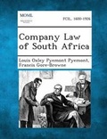 Cover: Company Law of South Africa - Gale, Making of Modern Law