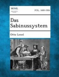 Enlarge image Cover: Das Sabinussystem - Gale, Making of Modern Law