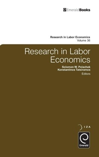Enlarge image Cover: Research in Labor Economics - Emerald Group Publishing Limited