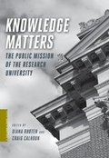 Cover: Knowledge Matters - Columbia University Press