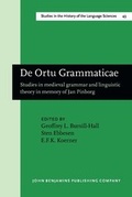 Cover: De Ortu Grammaticae - John Benjamins Publishing Co