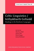 Cover: Celtic Linguistics / Ieithyddiaeth Geltaidd - John Benjamins Publishing Co